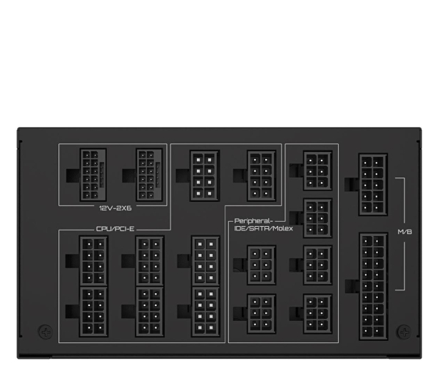 GIGABYTE UD1600PM AI TOP 1600W 80 Plus Platinum ATX 3.1 GP-UD1600PM PG5 - 1294281 - zdjęcie 7